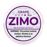 Grape ZIMO Bolsas de Nicotina 3mg